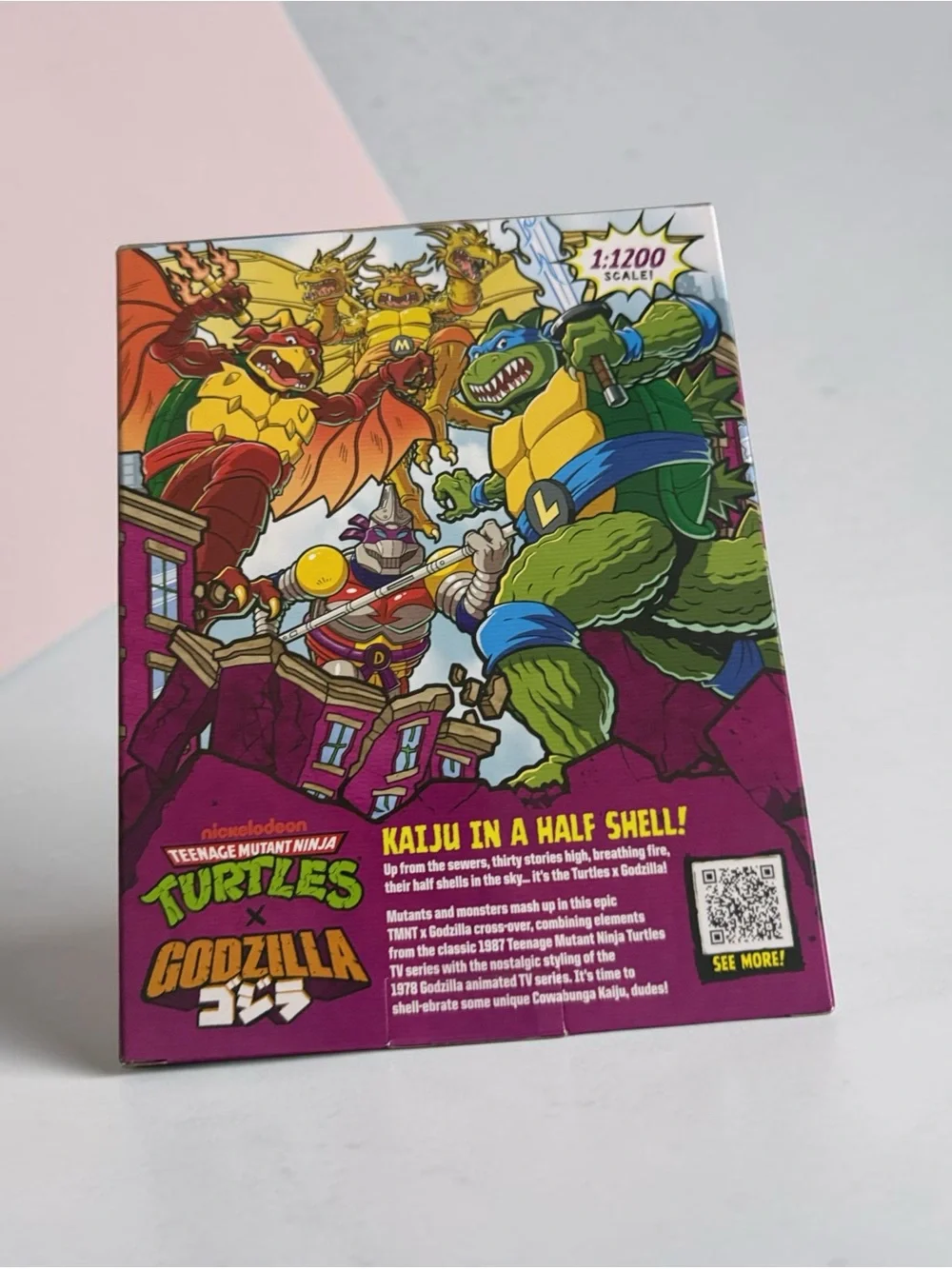 Teenage Mutant Ninja Turtles Donnie x Jet Jaguar Action Figure - Silver & Purple